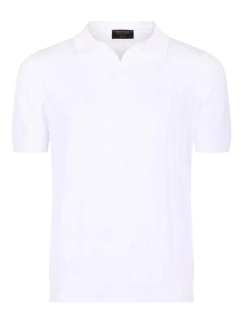ribbed polo shirt by GRAN SASSO