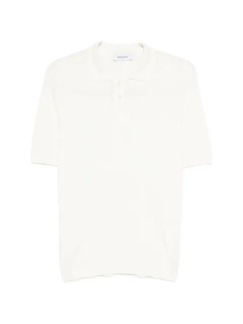 ribbed polo shirt by GRAN SASSO