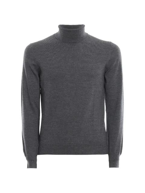 roll neck knitted sweater by GRAN SASSO
