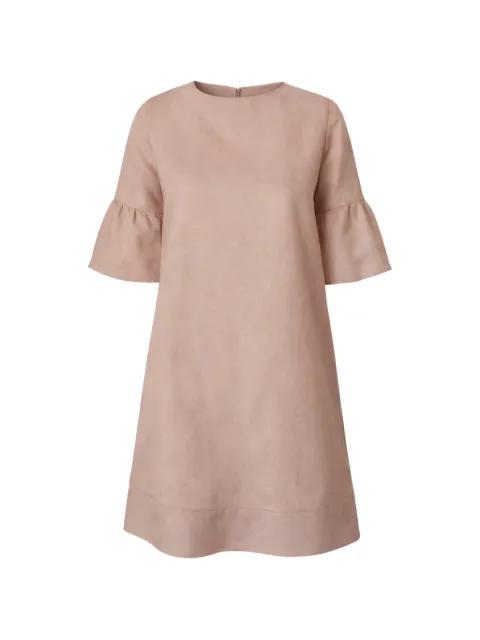 ruffled mini dress by GRAN SASSO