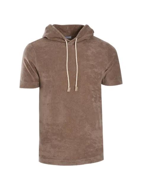 short-sleeve hoodie by GRAN SASSO