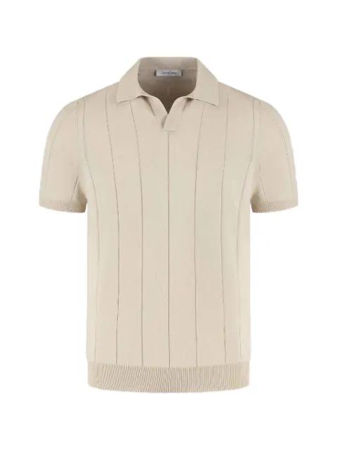 short-sleeved V-neck sweater by GRAN SASSO