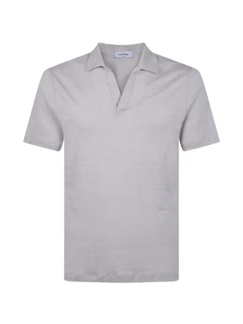 slub-texture T-shirt by GRAN SASSO