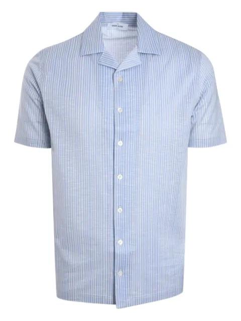 striped short-sleeve shirt by GRAN SASSO