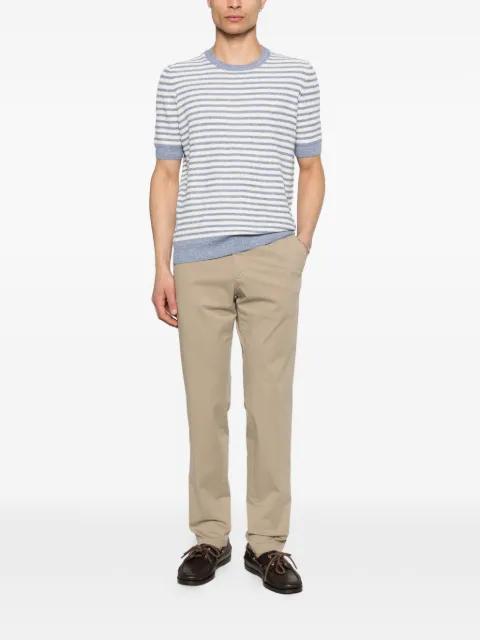 striped short-sleeved T-shirt by GRAN SASSO