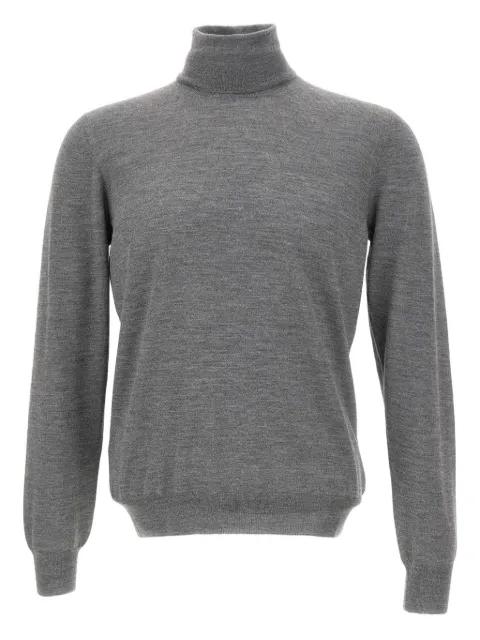 turtleneck ribbed sweater by GRAN SASSO