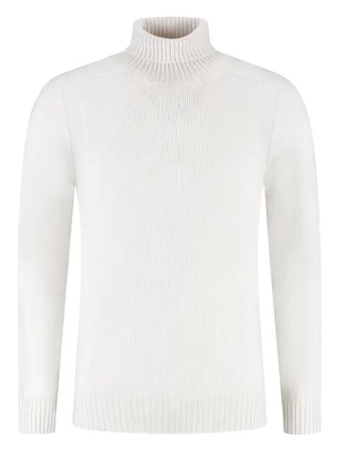 turtleneck ribbed sweater by GRAN SASSO