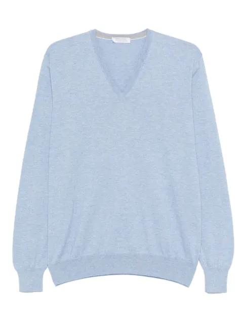 v-neck sweater by GRAN SASSO