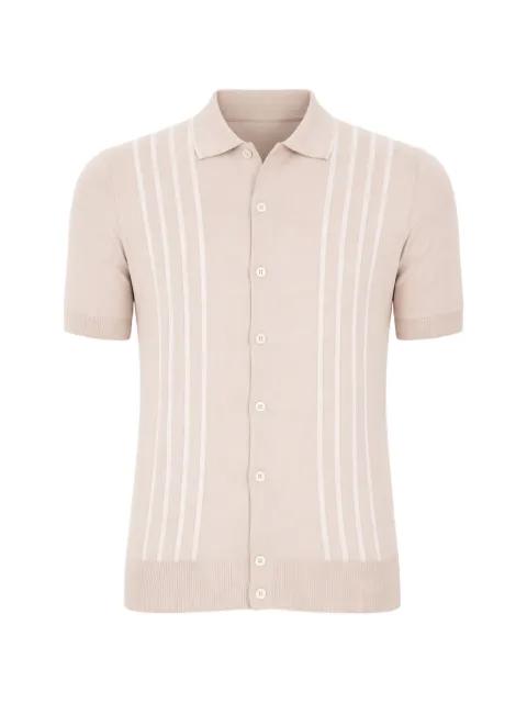 vertical-stripe shirt by GRAN SASSO