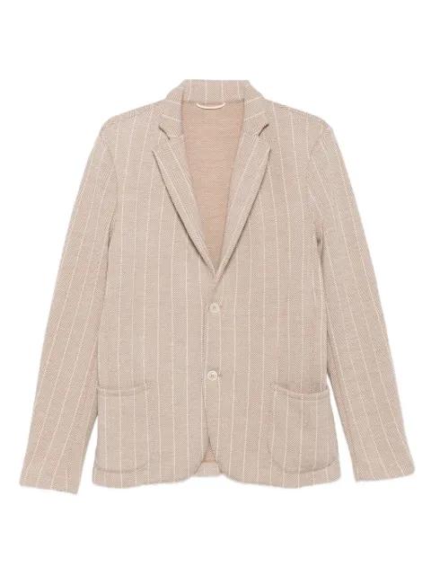 virgin wool single-breasted blazer by GRAN SASSO