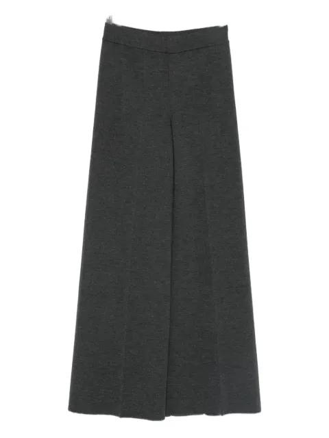 wool wide-leg trousers by GRAN SASSO