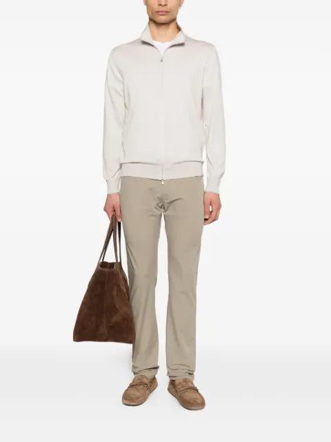 zip cardigan by GRAN SASSO