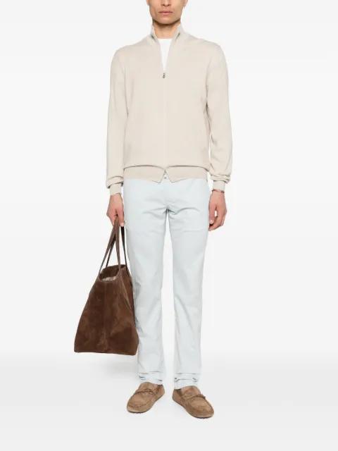 zip cardigan by GRAN SASSO
