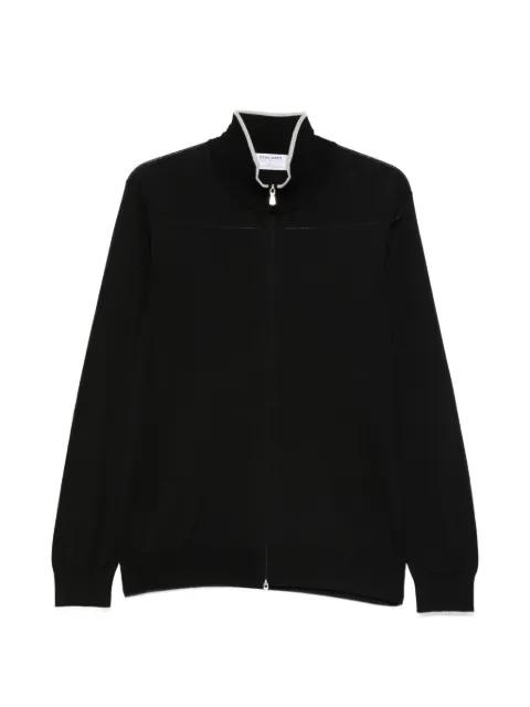 zip-up cardigan by GRAN SASSO
