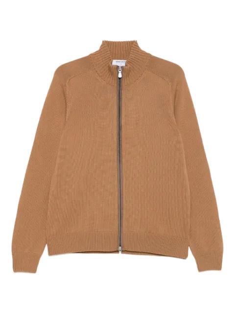 zip-up cardigan by GRAN SASSO