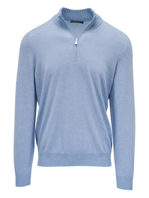 zip-up sweater by GRAN SASSO