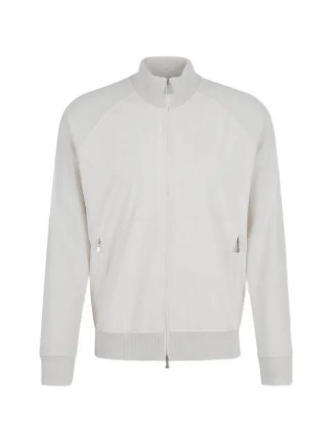 zip-up sweatshirt by GRAN SASSO