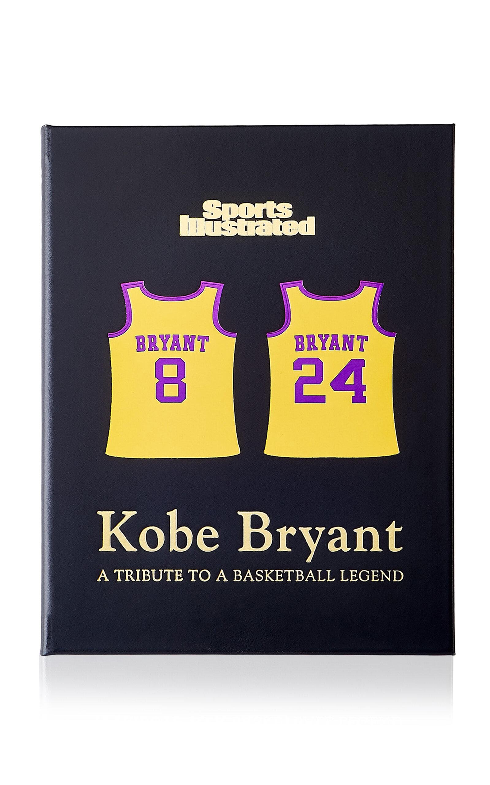 Graphic Image - Kobe Bryant: A Tribute To A Basketball Legend Leather Hardcover Book - Black - Moda Operandi by GRAPHIC IMAGE