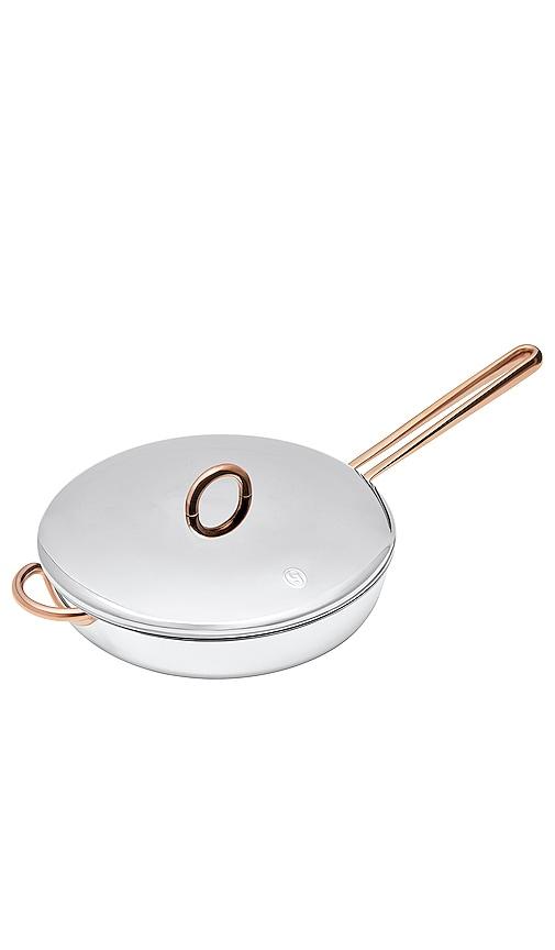 Great Jones Deep Cut 10-inch Stainless Steel Saute Pan in Metallic Silver by GREAT JONES
