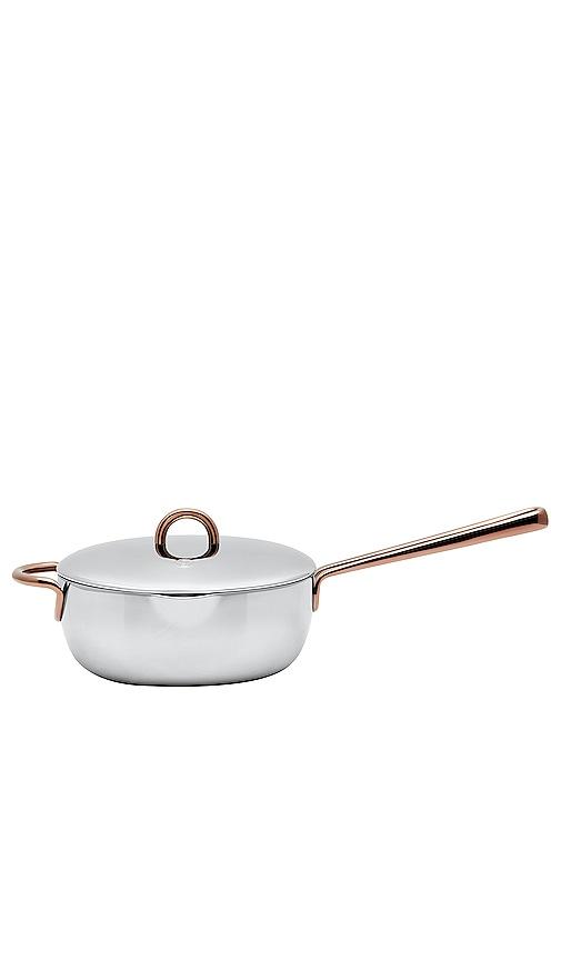 Great Jones Saucy 8.5-inch Stainless Steel Saute Pan in Metallic Silver by GREAT JONES