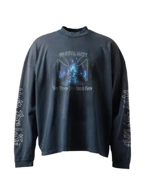 chopper long-sleeves sweatshirt by GREEDY UNIT