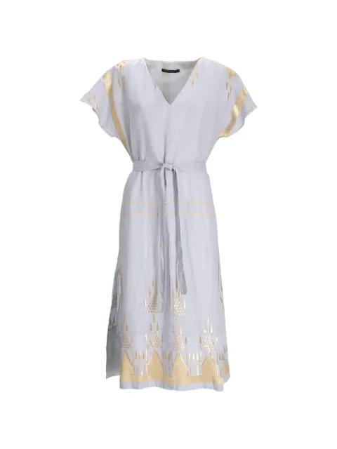 V-neck midi dress by GREEK ARCHAIC KORI