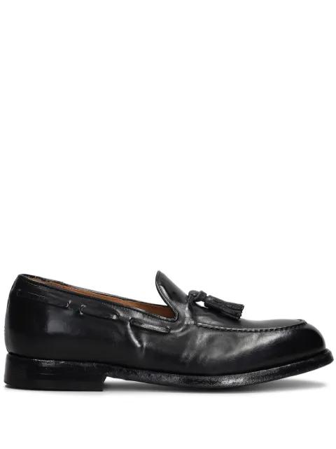 tassel leather loafers by GREEN GEORGE