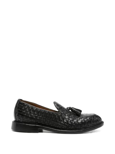woven tassel loafers by GREEN GEORGE