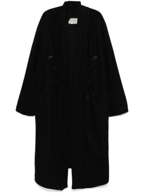 GL1 button spine coat by GREG LAUREN