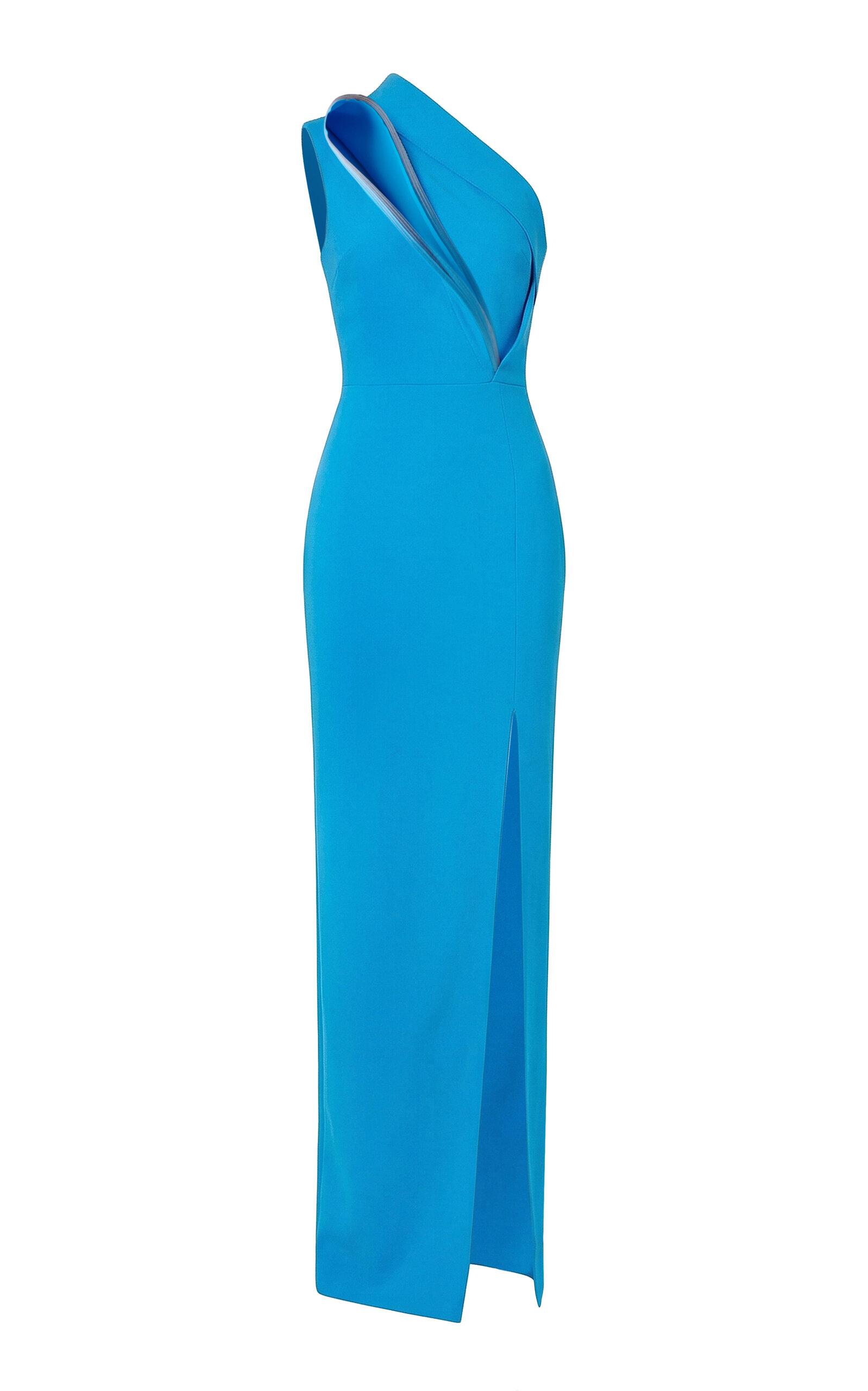 Greta Constantine Cocoros One-Shoulder Cady Maxi Dress - Moda Operandi by GRETA CONSTANTINE