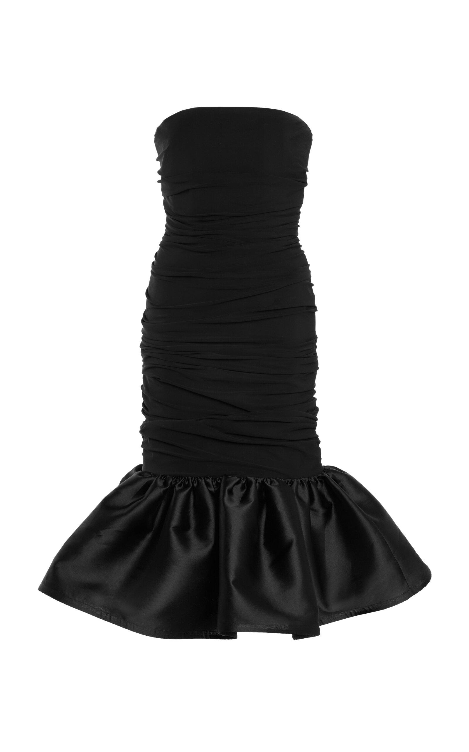 Greta Constantine Crane Strapless Ruffled Dress - Moda Operandi by GRETA CONSTANTINE