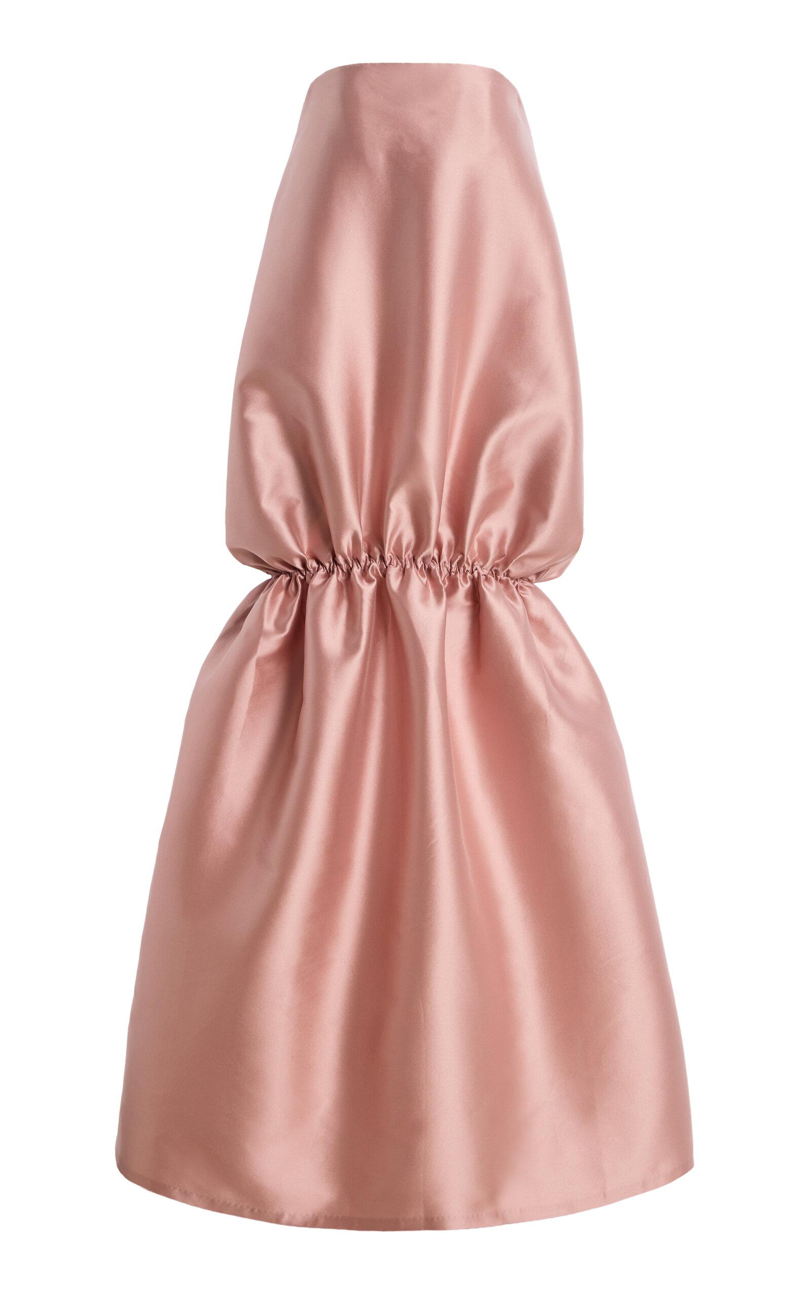 Greta Constantine Exclusive Riedel Flounce Satin Gown - Moda Operandi by GRETA CONSTANTINE