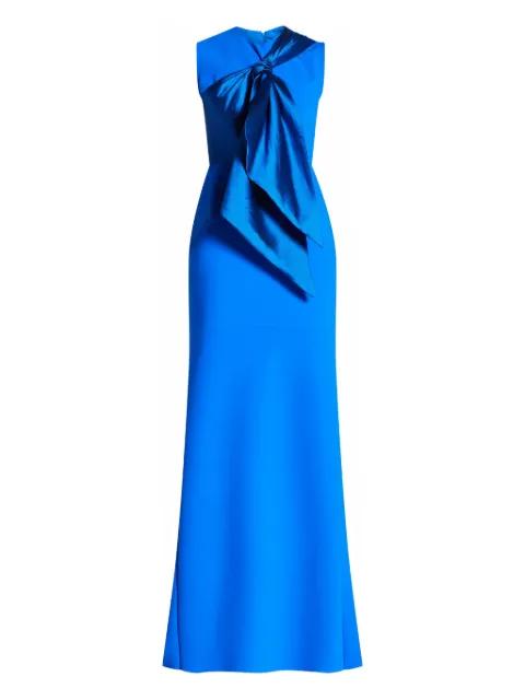 Saarinen bow-detail gown by GRETA CONSTANTINE