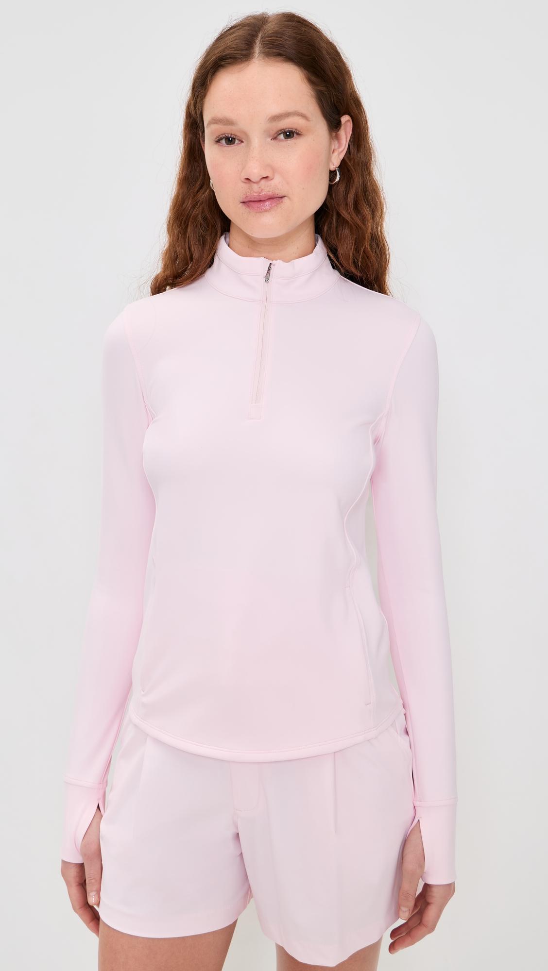 Soleil Quarter Zip Top by GREYSON