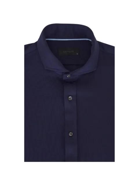 pique button-fastening shirt by GREYSON