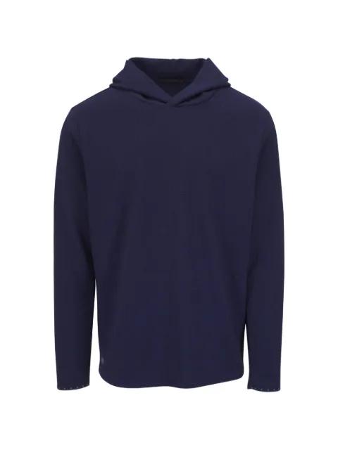 waffle-knit hoodie by GREYSON