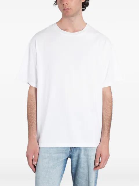 raw-edge T-shirt by GRIFONI
