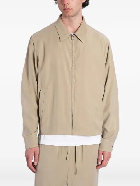 zip-up collared jacket by GRIFONI