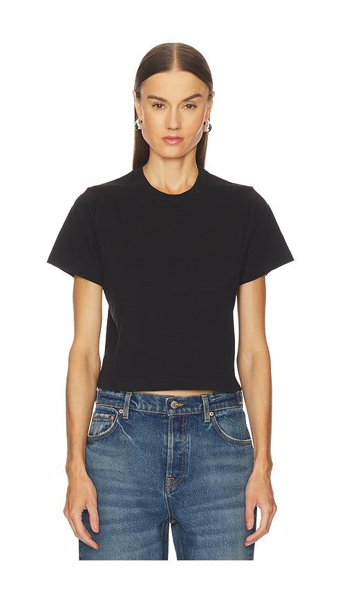 GRLFRND Boy Tee in Black by GRLFRND