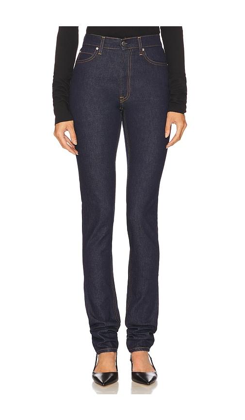 GRLFRND Bryn Mid Rise Skinny in Blue by GRLFRND