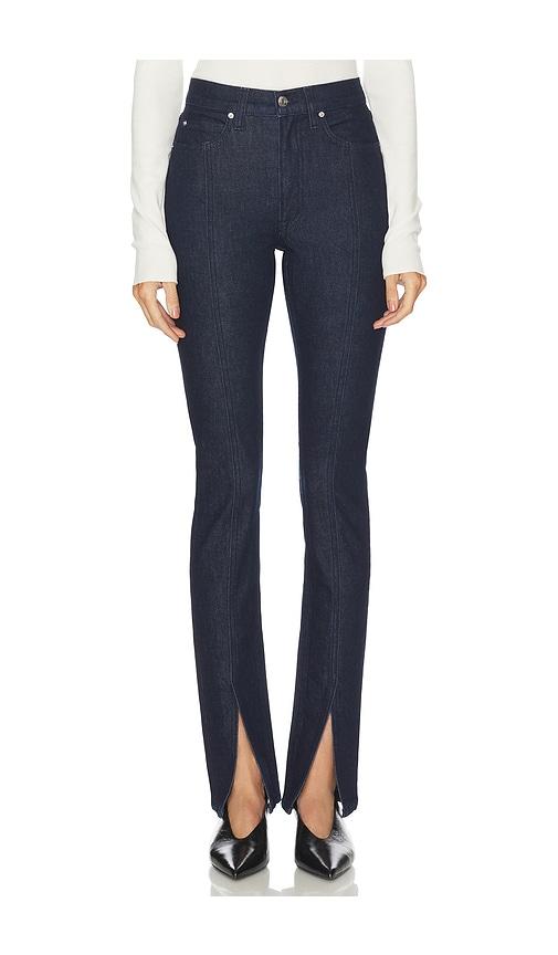 GRLFRND Bryn Split Hem in Blue by GRLFRND