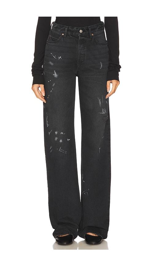 GRLFRND Elliot V Front in Black by GRLFRND