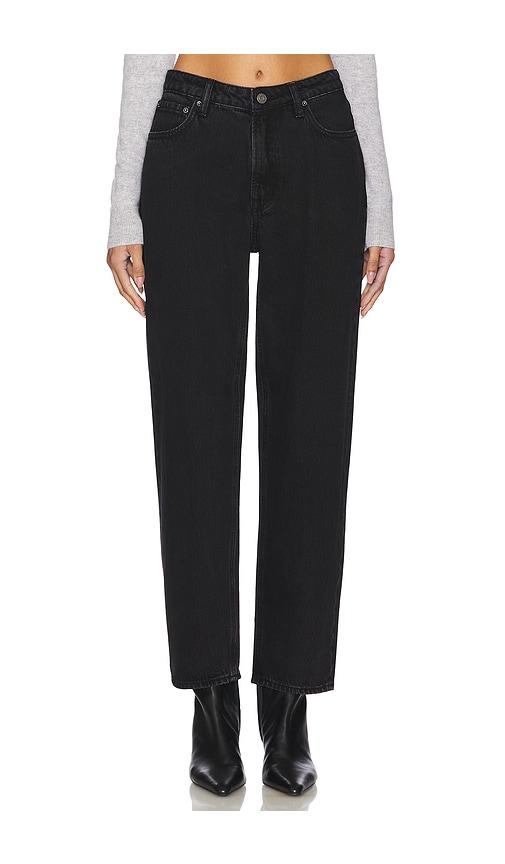 GRLFRND Eva Relaxed 90's Jeans in Black by GRLFRND
