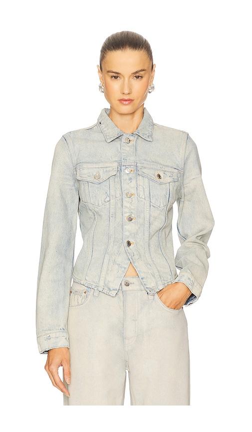 GRLFRND Louise Jacket in Blue by GRLFRND