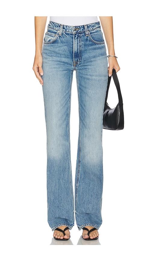 GRLFRND Melanie High Rise Boot Cut in Blue by GRLFRND