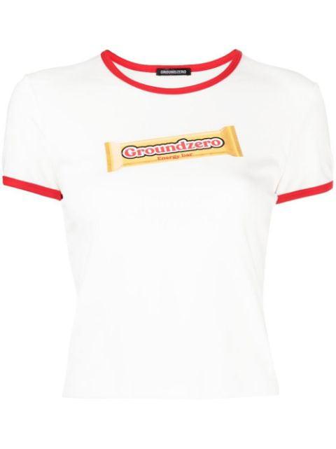 Energy Bar cotton T-shirt by GROUND ZERO