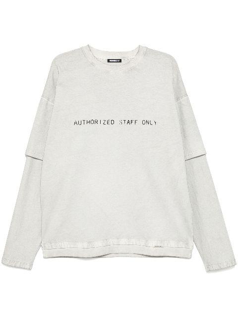 graphic-print T-shirt by GROUND ZERO