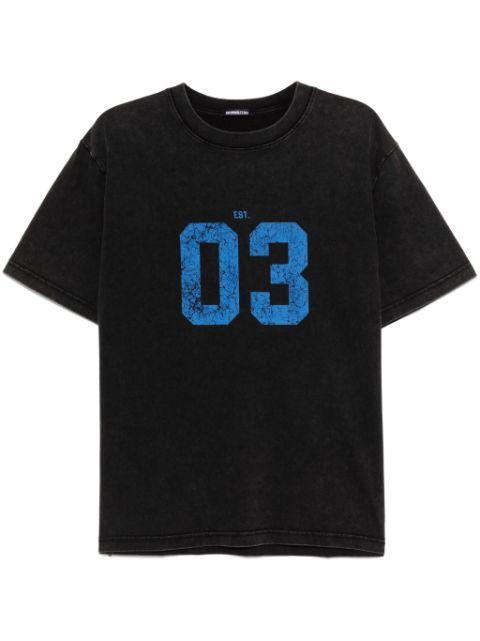 graphic-print T-shirt by GROUND ZERO