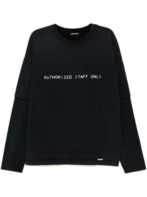 graphic-print T-shirt by GROUND ZERO