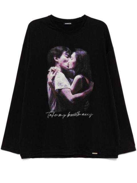 graphic-print T-shirt by GROUND ZERO